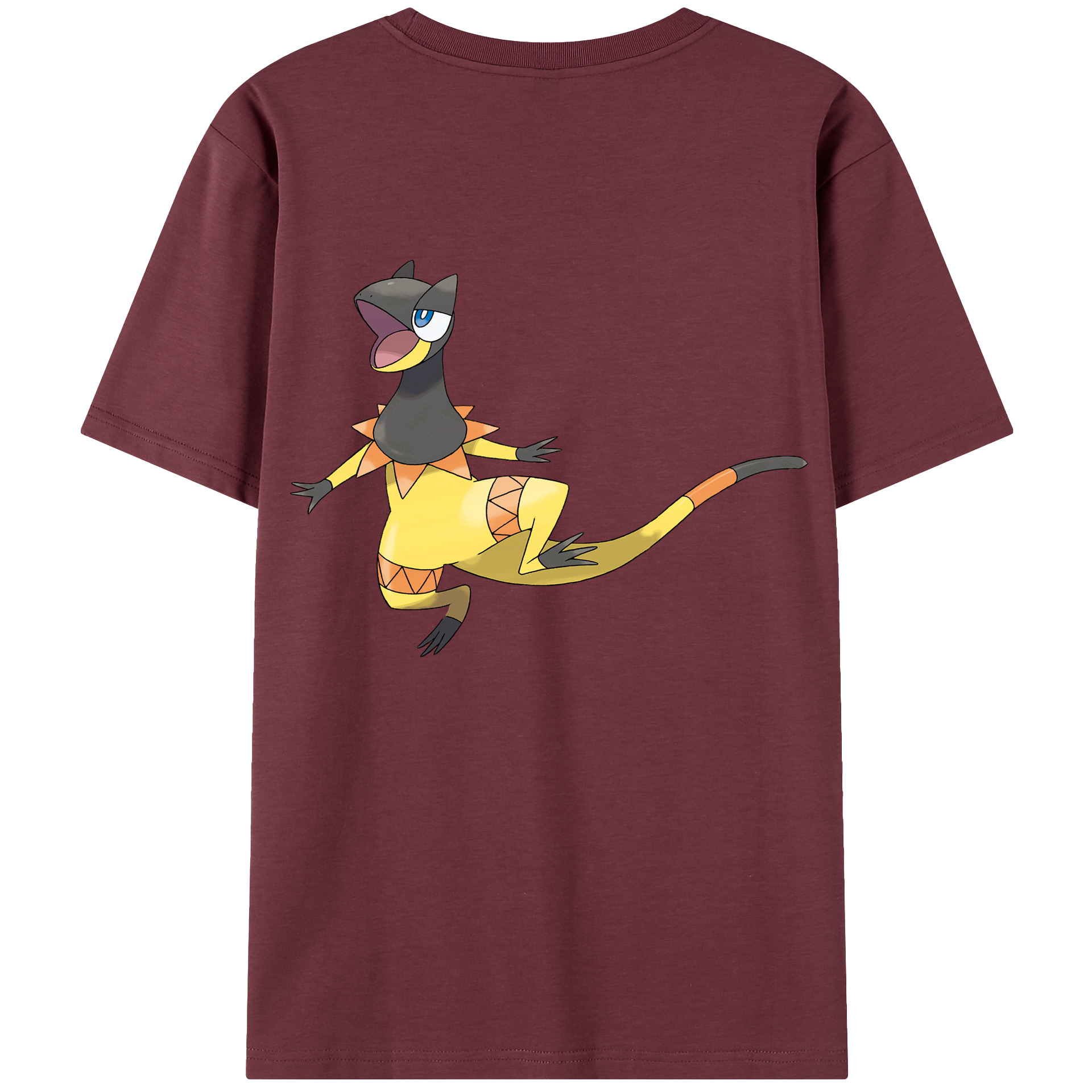 （画像用） ポケットモンスター Pokémon 綿100％半袖Tシャツ（背面プリント）